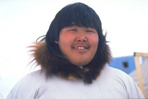 Alaska native Inupiat Eskimo hunter
